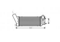 Intercooler, charger 40004279 International Radiators