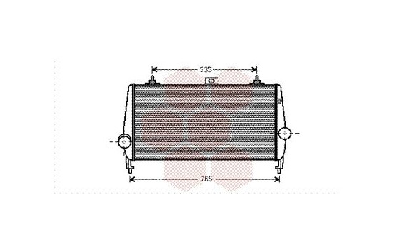 Intercooler, charger 40004338 International Radiators, Image 2