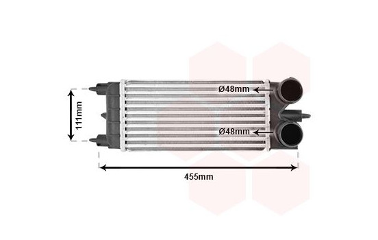 Intercooler, charger 40004365 International Radiators