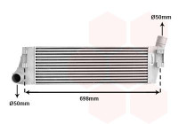 Intercooler, charger 43004316 International Radiators