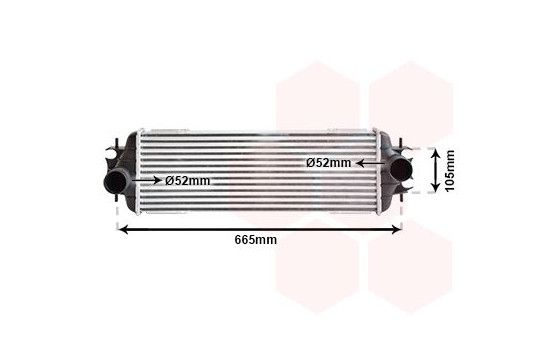 Intercooler, charger 43004328 International Radiators