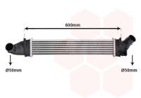 Intercooler, charger 43004496 International Radiators