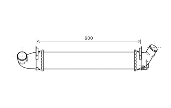 Intercooler, charger 43004496 International Radiators, Image 2