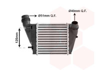 Intercooler, charger 43004552 International Radiators