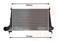 Intercooler, charger 47004047 International Radiators