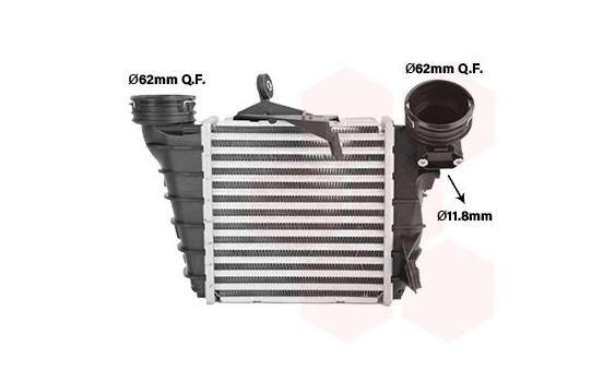 Intercooler, charger 49004036 International Radiators