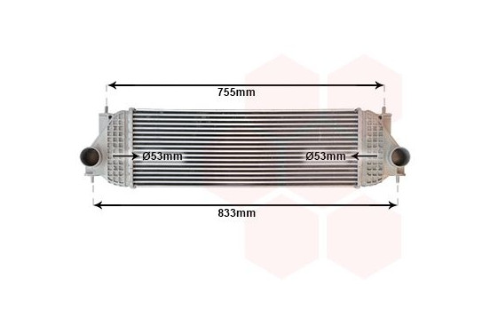 Intercooler, charger 52014134 International Radiators