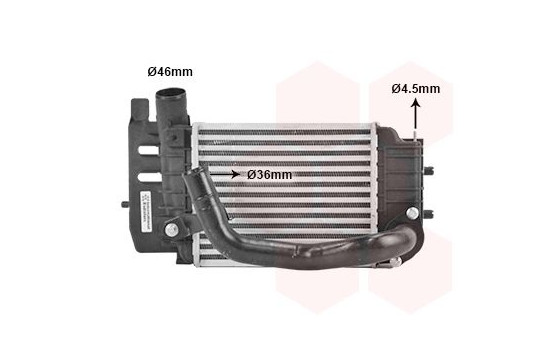 Intercooler, charger 53004361 International Radiators, Image 2