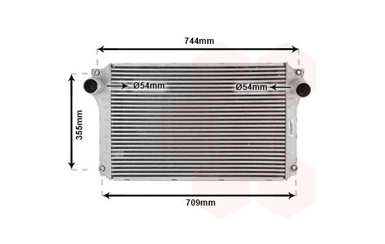 Intercooler, charger 53004362 International Radiators