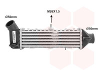 Intercooler, charger 58004136 International Radiators