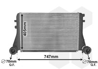 Intercooler, charger 58004227 International Radiators