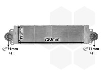 Intercooler, charger 58004233 International Radiators