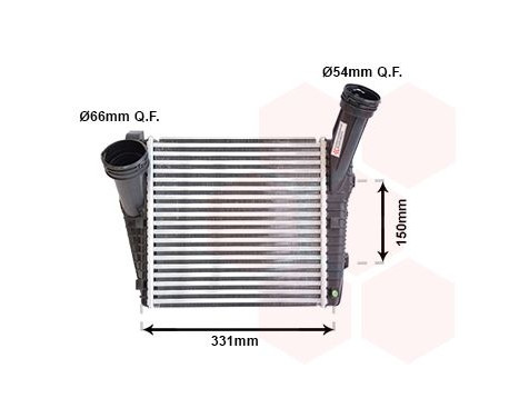 Intercooler, charger 58004263 International Radiators, Image 2