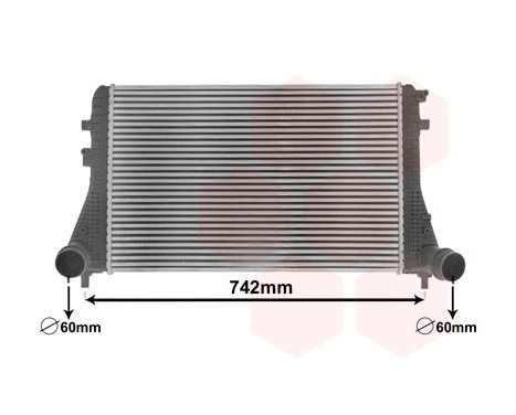 Intercooler, charger 58014701 International Radiators
