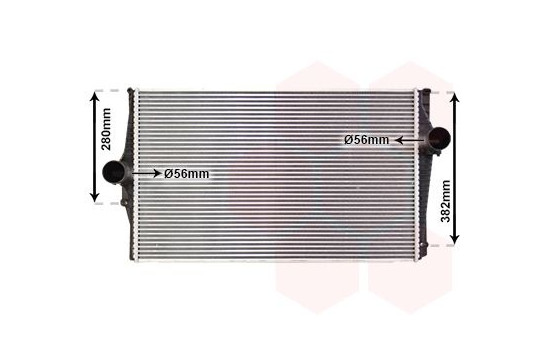 Intercooler, charger 59004151 International Radiators