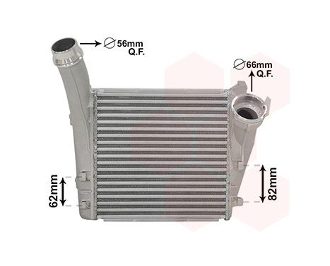 Intercooler, charger 74004085 International Radiators