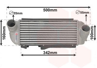 Intercooler, charger 82014707 International Radiators