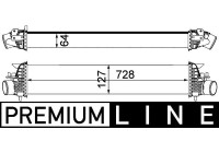 Intercooler, charger BEHR *** PREMIUM LINE ***