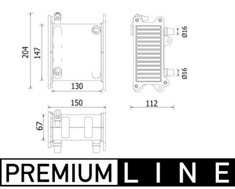 Intercooler, charger BEHR *** PREMIUM LINE ***