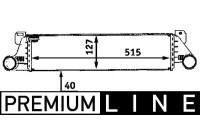 Intercooler, charger BEHR *** PREMIUM LINE ***