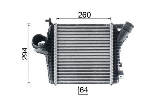 Intercooler, charger BEHR *** PREMIUM LINE ***, Image 12