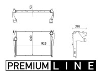 Intercooler, charger BEHR *** PREMIUM LINE ***