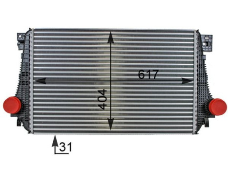 Intercooler, charger BEHR *** PREMIUM LINE ***, Image 4