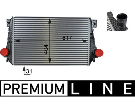 Intercooler, charger BEHR *** PREMIUM LINE ***, Image 5