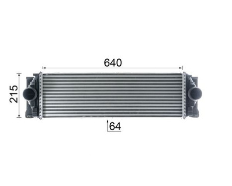 Intercooler, charger BEHR *** PREMIUM LINE ***, Image 12