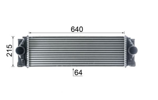 Intercooler, charger BEHR *** PREMIUM LINE ***, Image 12