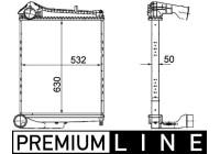 Intercooler, charger BEHR *** PREMIUM LINE ***