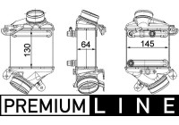 Intercooler, charger BEHR *** PREMIUM LINE ***