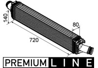 Intercooler, charger BEHR *** PREMIUM LINE ***