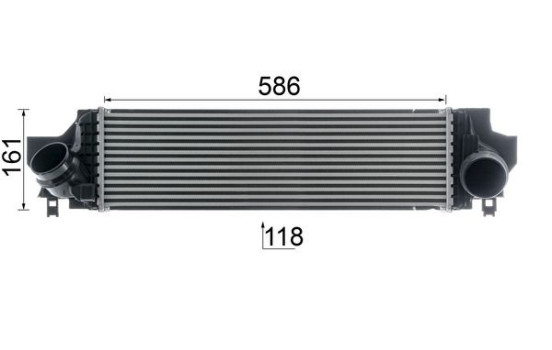 Intercooler, charger BEHR *** PREMIUM LINE ***, Image 11