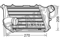 Intercooler, charger DIT02015 Denso