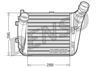 Intercooler, charger DIT02031 Denso