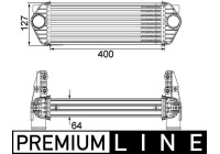 Intercooler, charger PREMIUM LINE