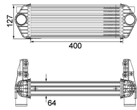 Intercooler, charger PREMIUM LINE, Image 2