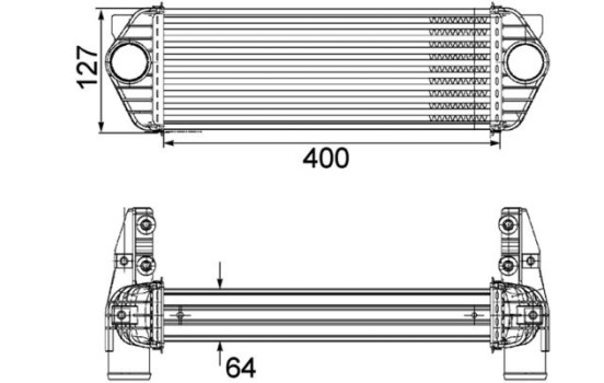 Intercooler, charger PREMIUM LINE