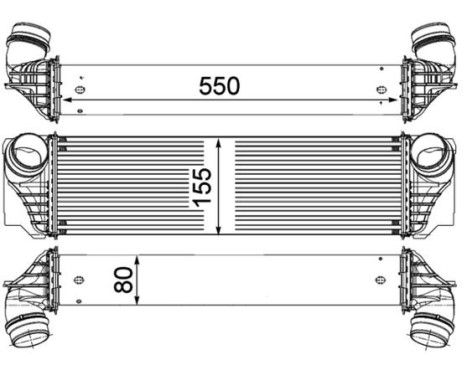 Intercooler, charger PREMIUM LINE, Image 3