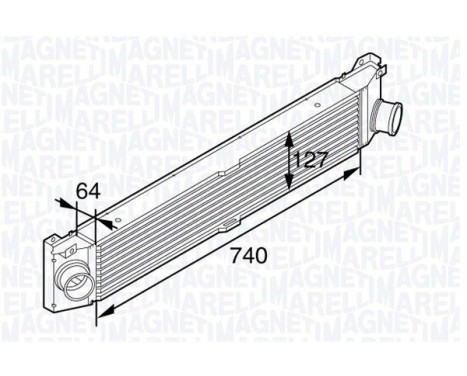 Intercooler, charger