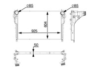 Intercooler, charger