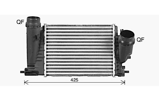 Intercooler, charger