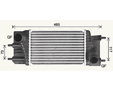 Intercooler, charger