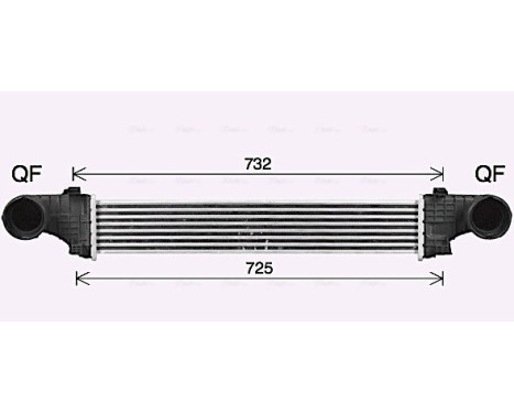 Intercooler, charger