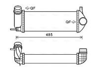 Intercooler, charger