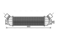 Intercooler, charger