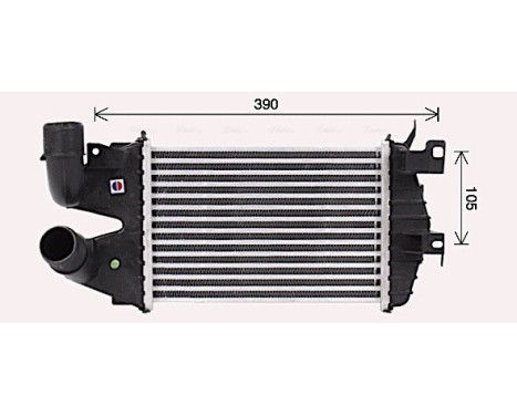 Intercooler, charger