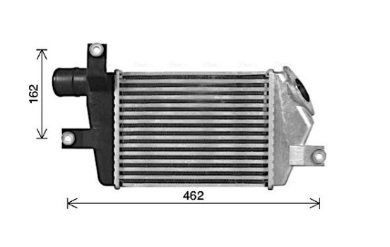 Intercooler, charger