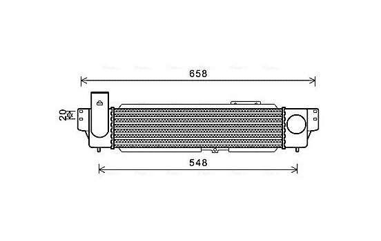 Intercooler, charger